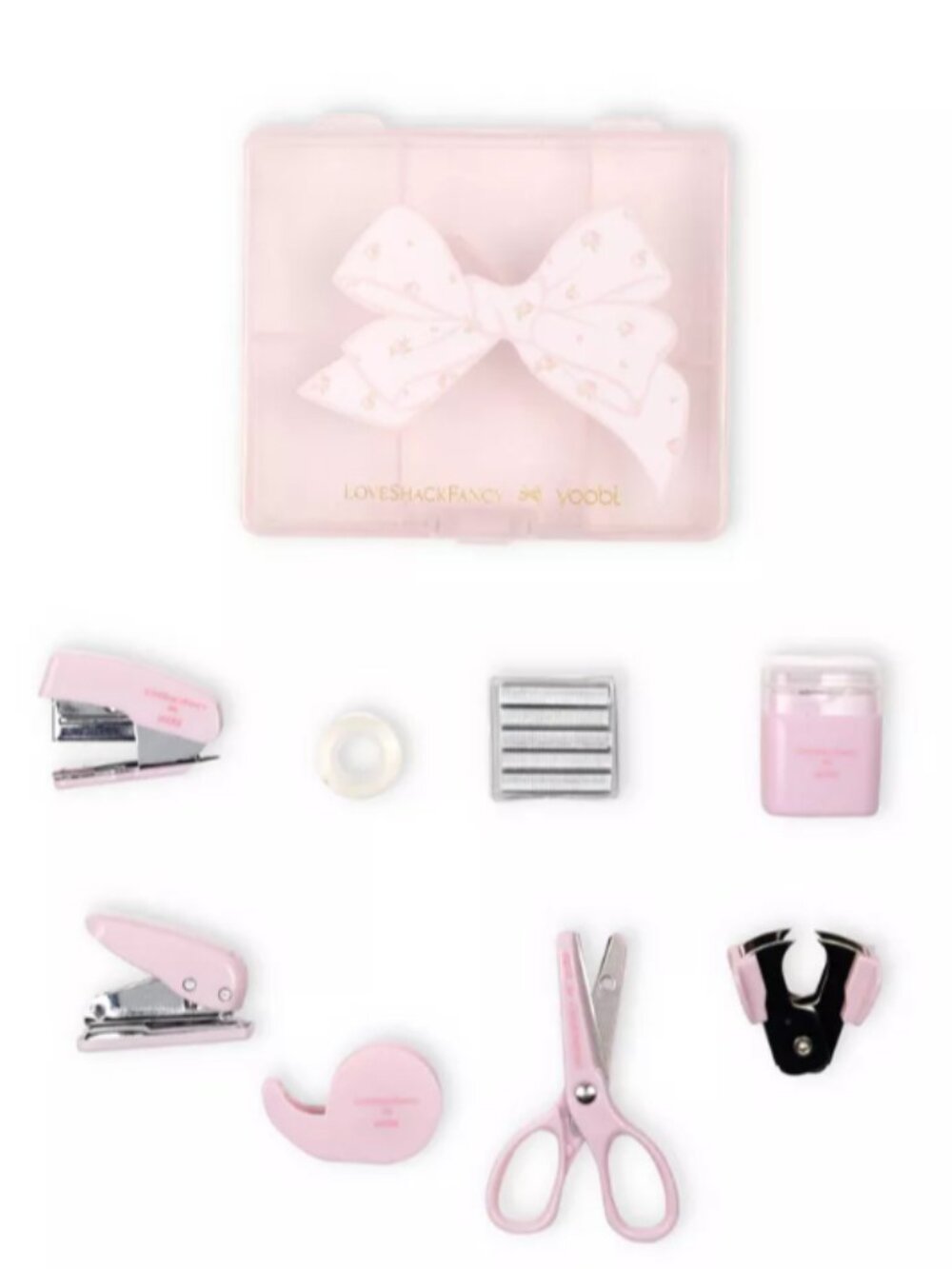 LoveShackFancy x Yoobi Blooming Heirloom Ditsy Mini Supply Kit